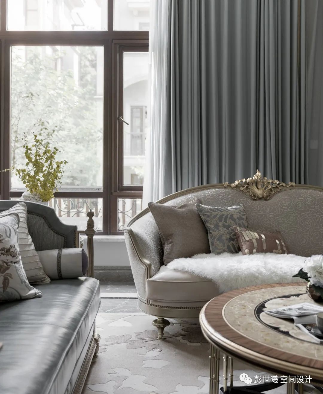 现代法式浪漫 · 杭州大华悦宫设计案例丨中国杭州丨彭世曦空间设计-1