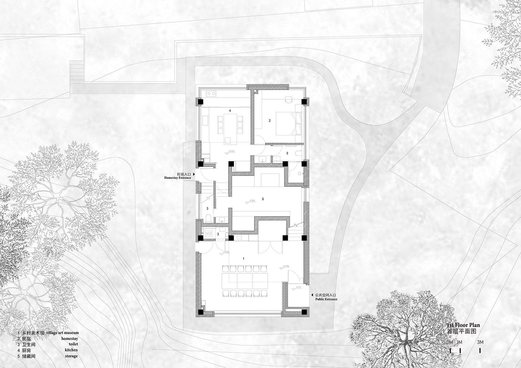 天峪河乡村设计中心，西安 /  偏远建筑FARchitect工作室（西建大）-208