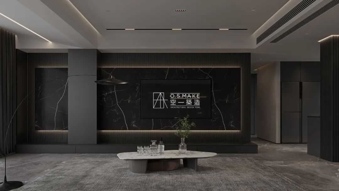重庆壹号院暗黑风格现代极简设计丨中国重庆丨空一筑造-48