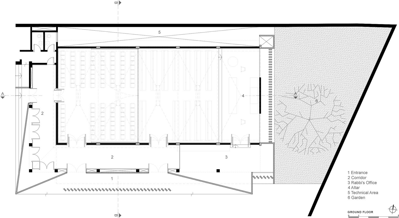 巴拉圭 UHP 犹太教会堂丨Equipo de Arquitectura-54