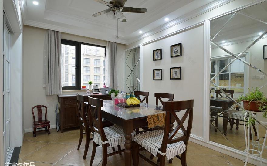 美式简约风家居,功能与美观兼具-15