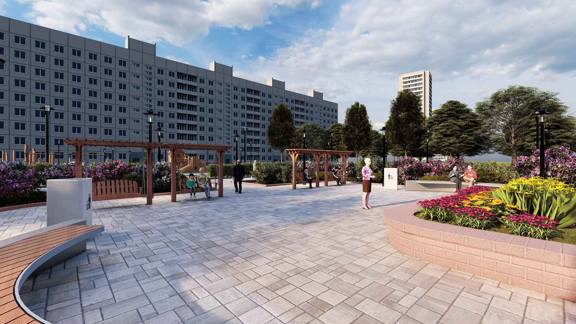 邮局室内及室外设计丨Anastasia Gaidamaka-13