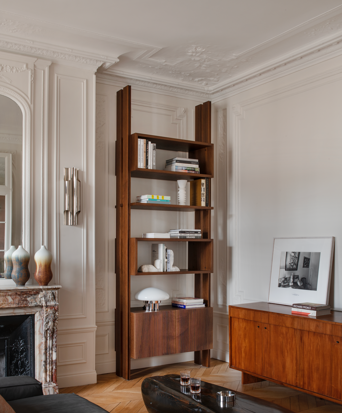 巴黎凯旋门后精致公寓设计丨法国巴黎丨Sandra Benhamou-21