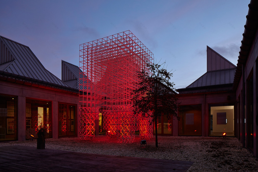 Utzon Center 丹麦天空下的另类圣诞树-5