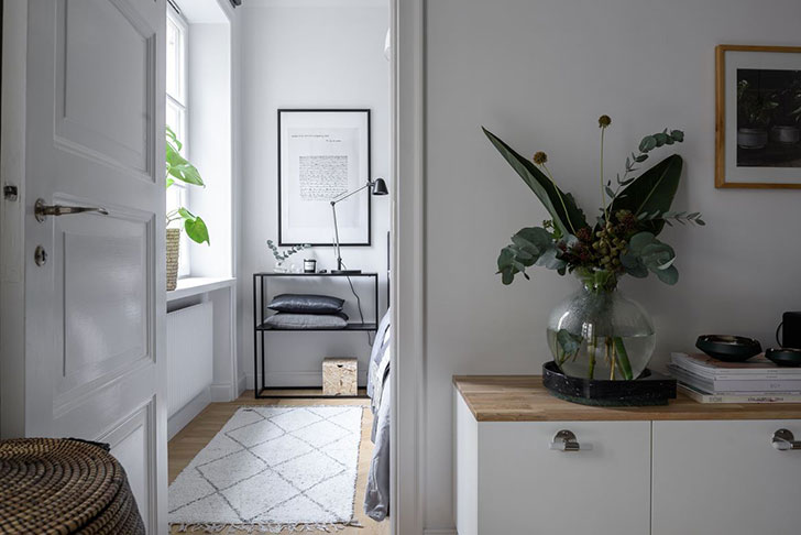 斯德哥尔摩音乐家 44 平米公寓，简约实用展现男性魅力-13