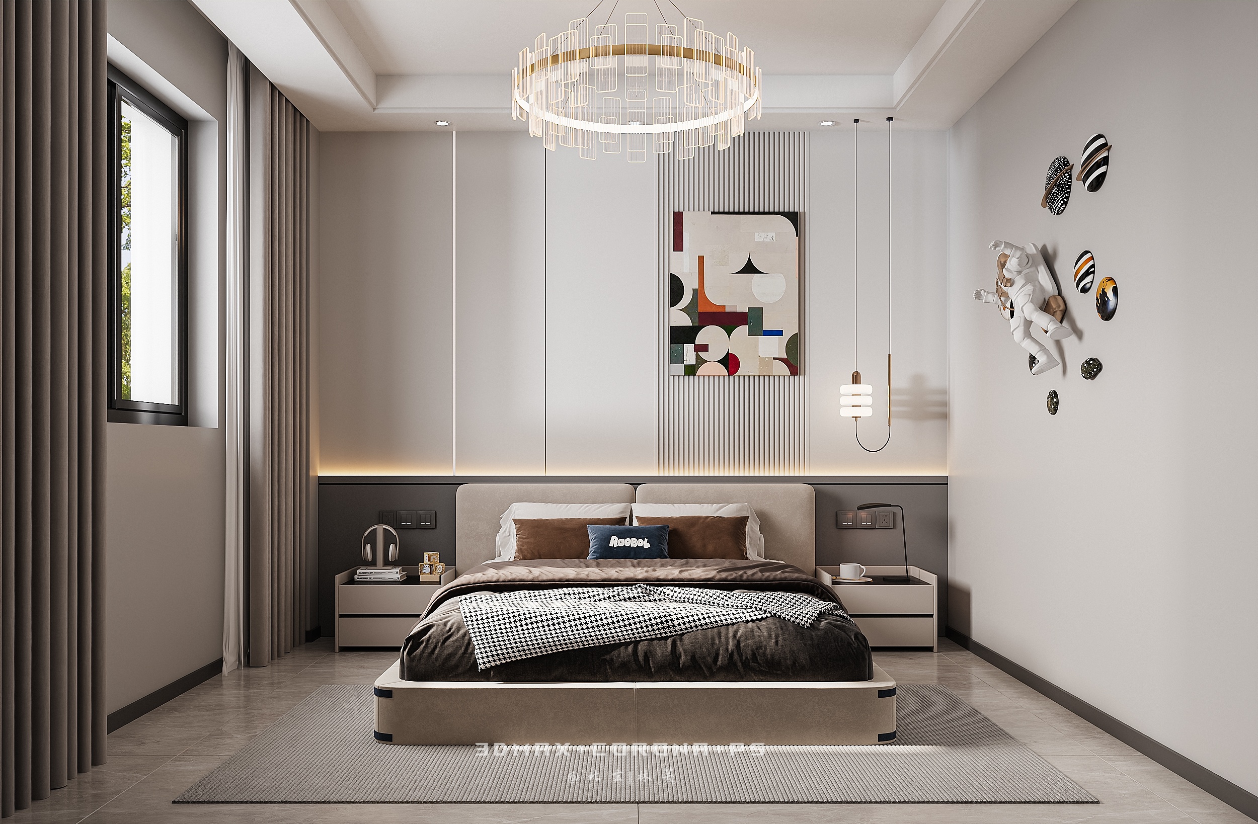 以简驭繁，勾勒现代墅居的高级质感-13