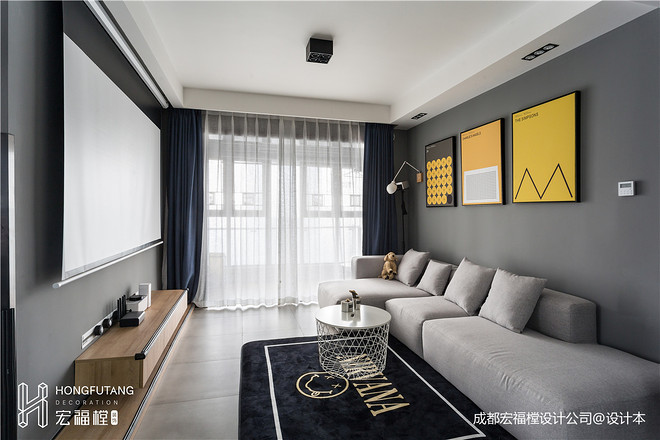 19万元三居80平米装修案例·效果图  新作品 · 月光下的黑夜骑士-11