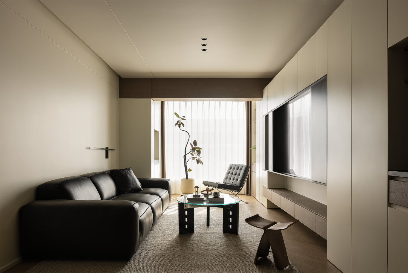 黑白格调丨中国台州丨台州本末空间设计有限公司-8