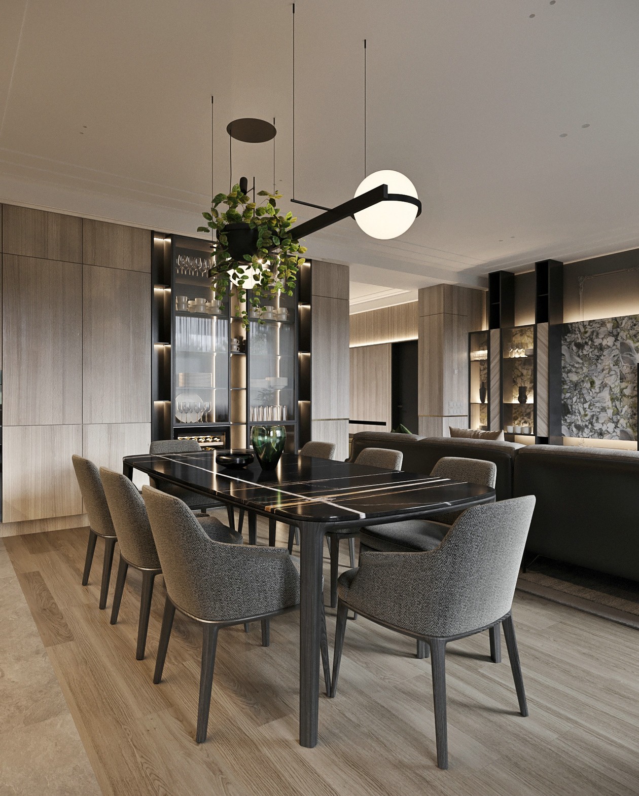 150平 现代欧式 混搭元素！-8