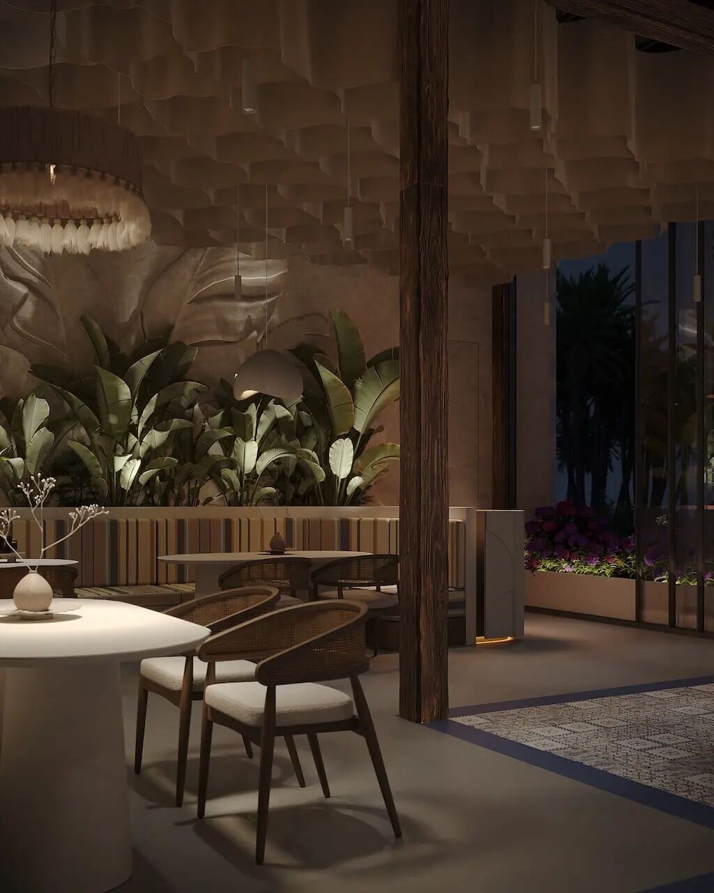 新作 You Bistro Terrace丨阿联酋迪拜丨Limestone FZ LLC-13