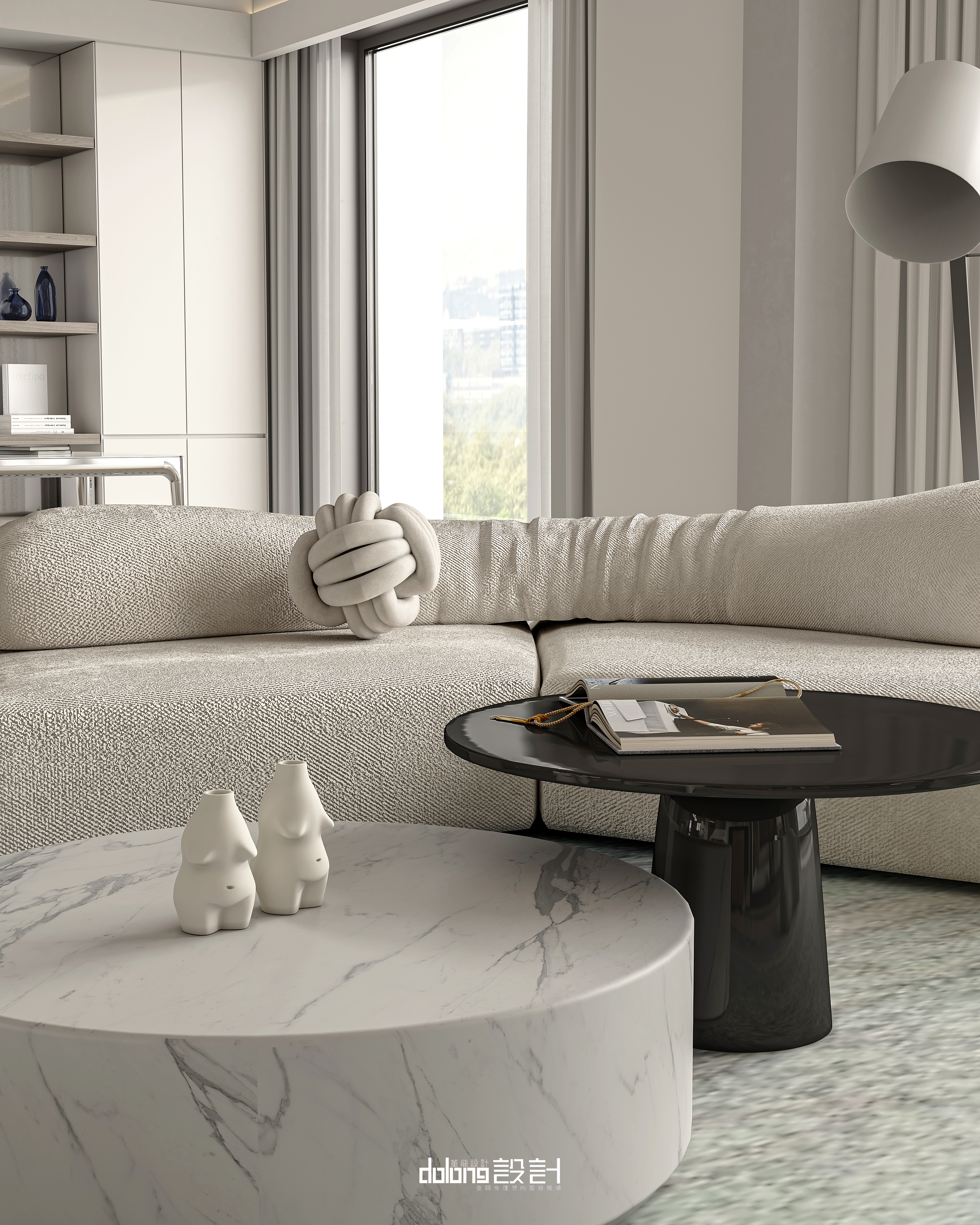 海玥万物 330㎡·温润时光的极简之家丨中国南京丨DoLong 董龍设计-10