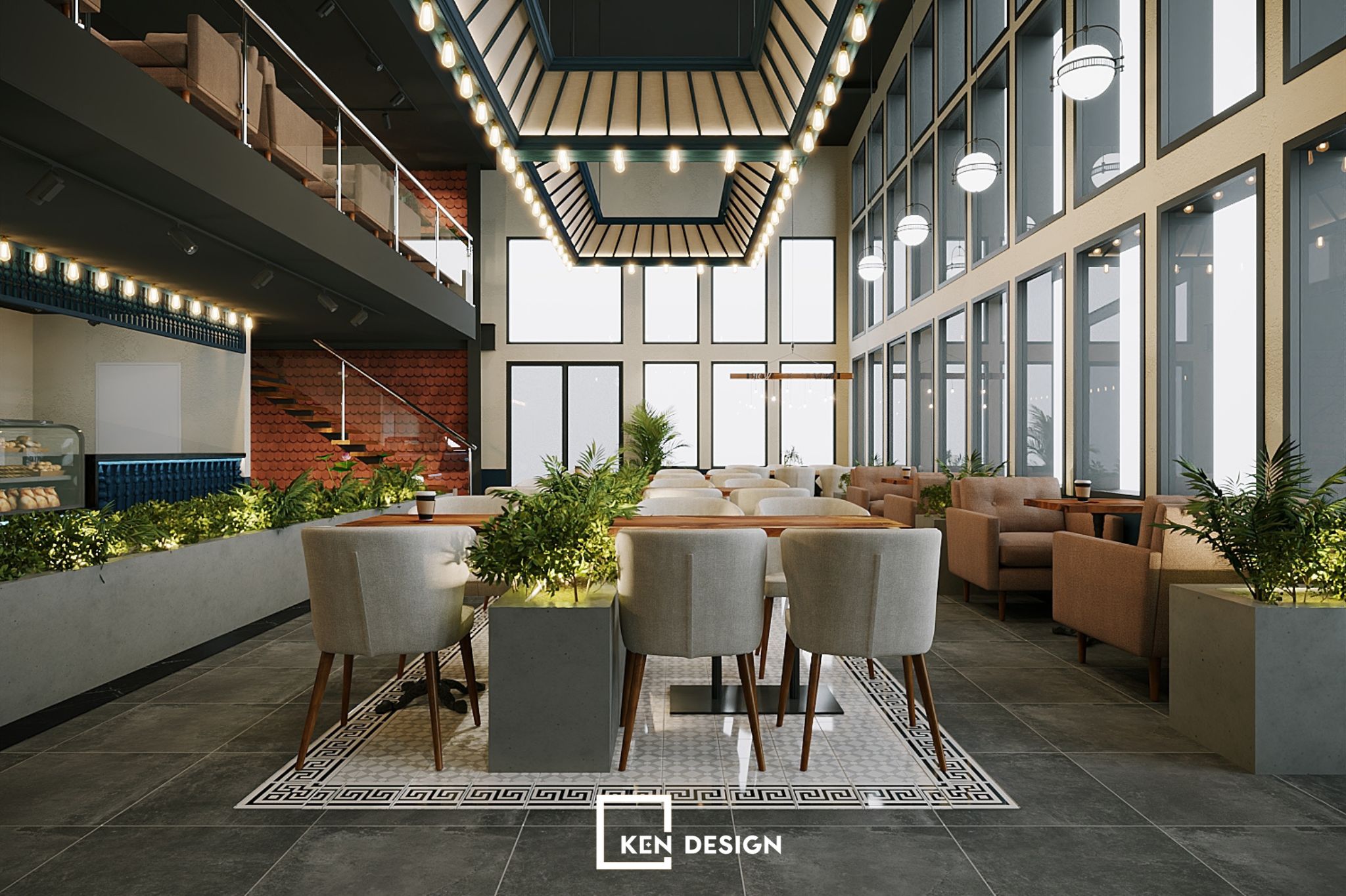 Amarin咖啡馆设计丨美国丨KenDesign-19