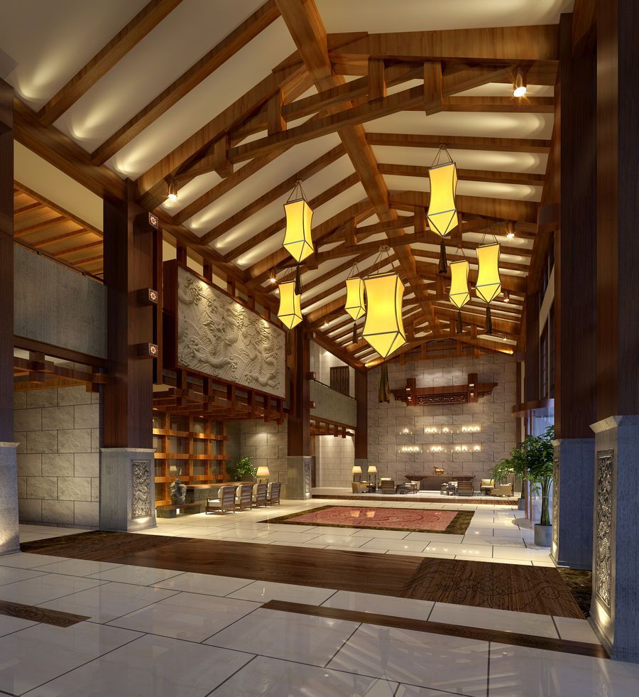 禅茶一品酒店_酒泉酒店设计-9