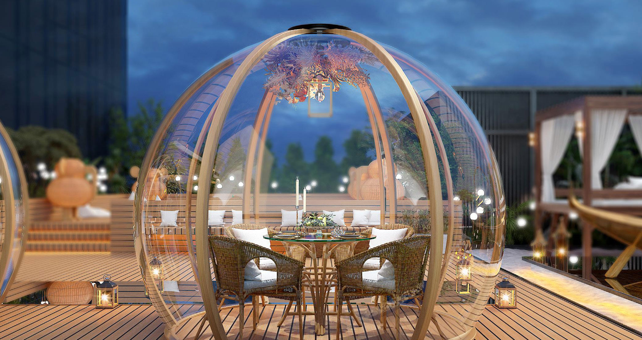 泰珍荟 · 星空屋顶下的东南亚风情餐饮空间-6