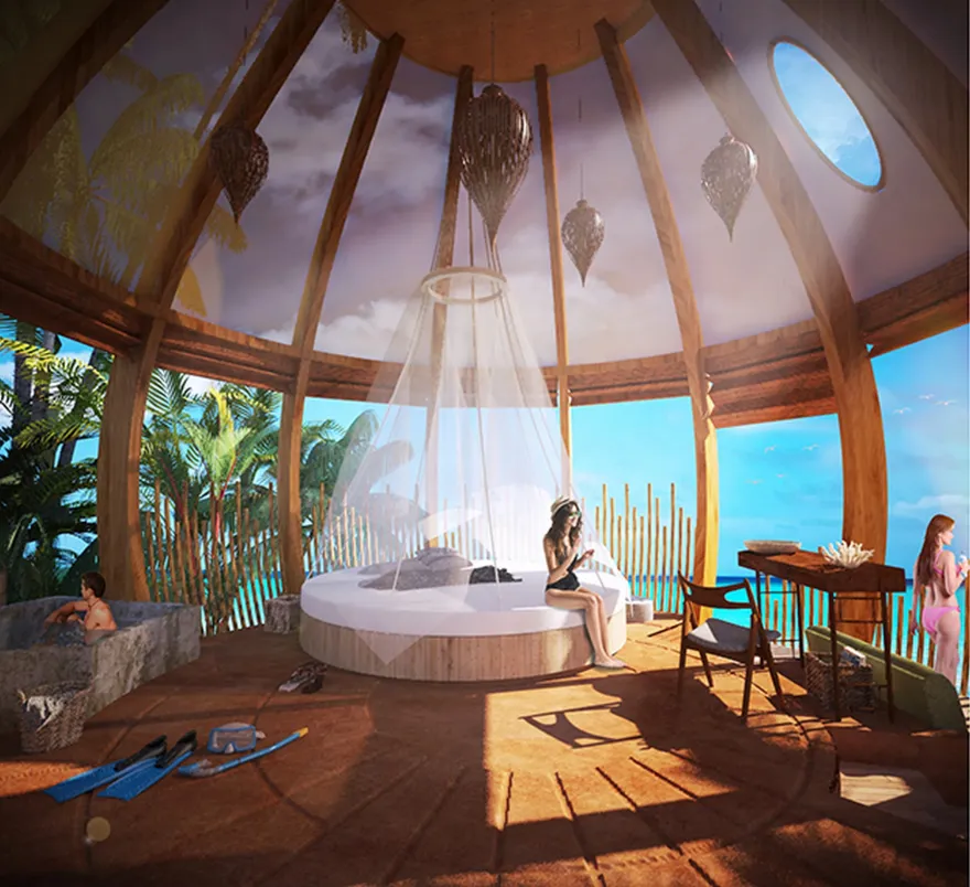 墨西哥图伦生态酒店-15