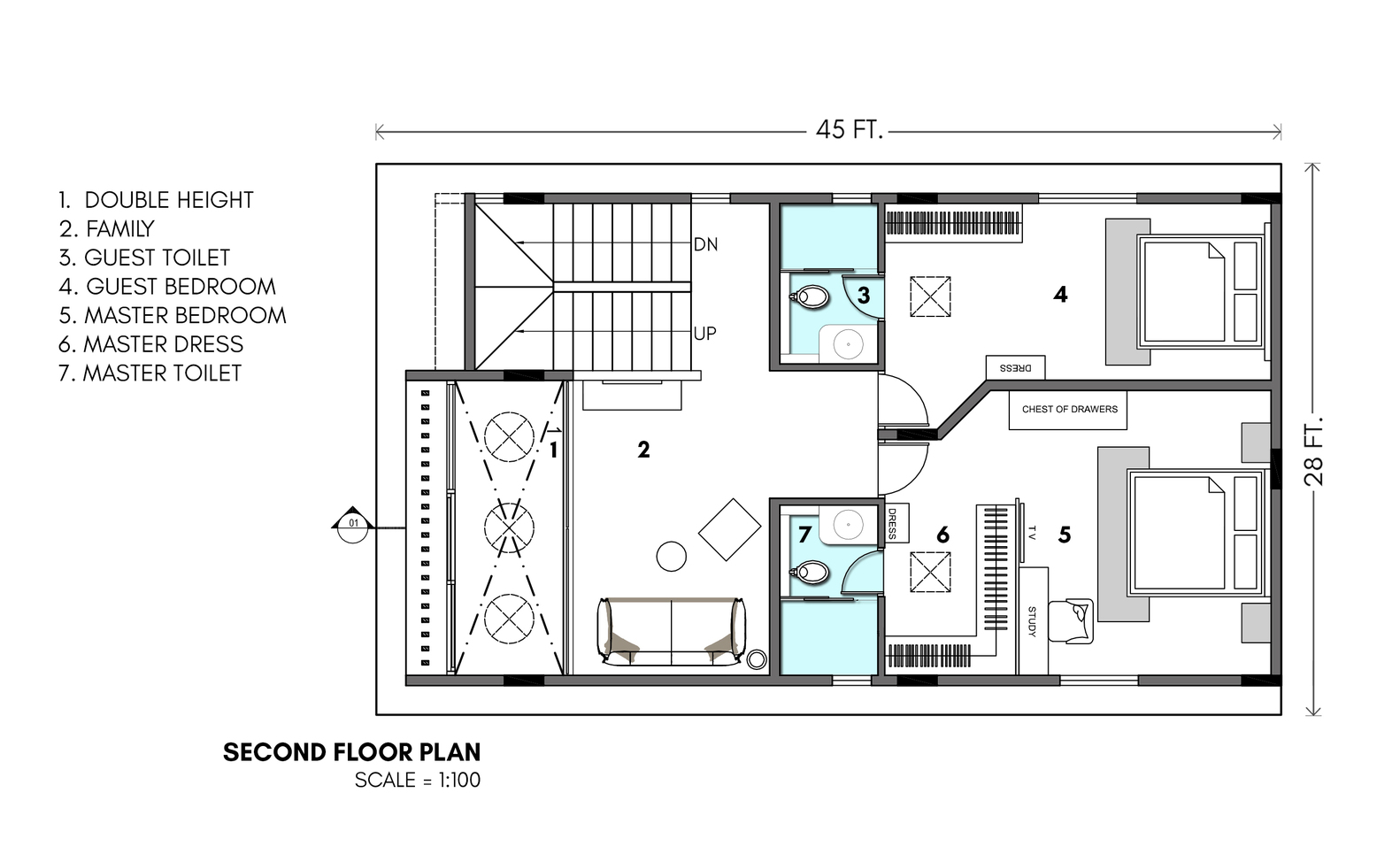 折叠空间的艺术 | 印度传统家庭的现代奢华之家-35