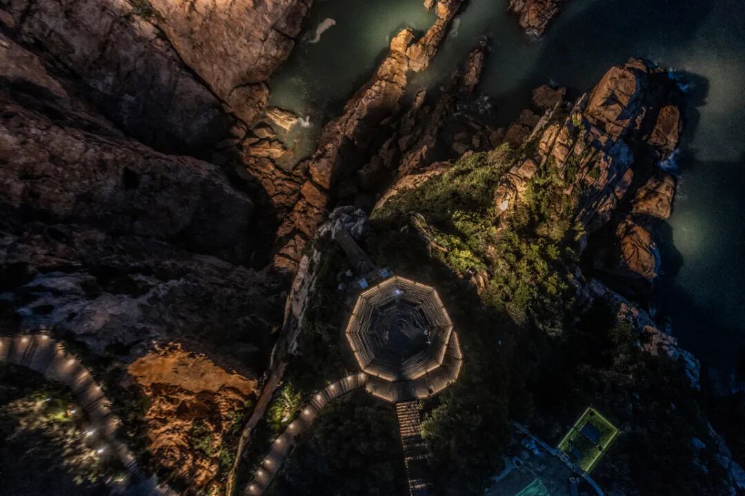 古石微光|福州连江黄岐镇古石村夜景灯光设计-26