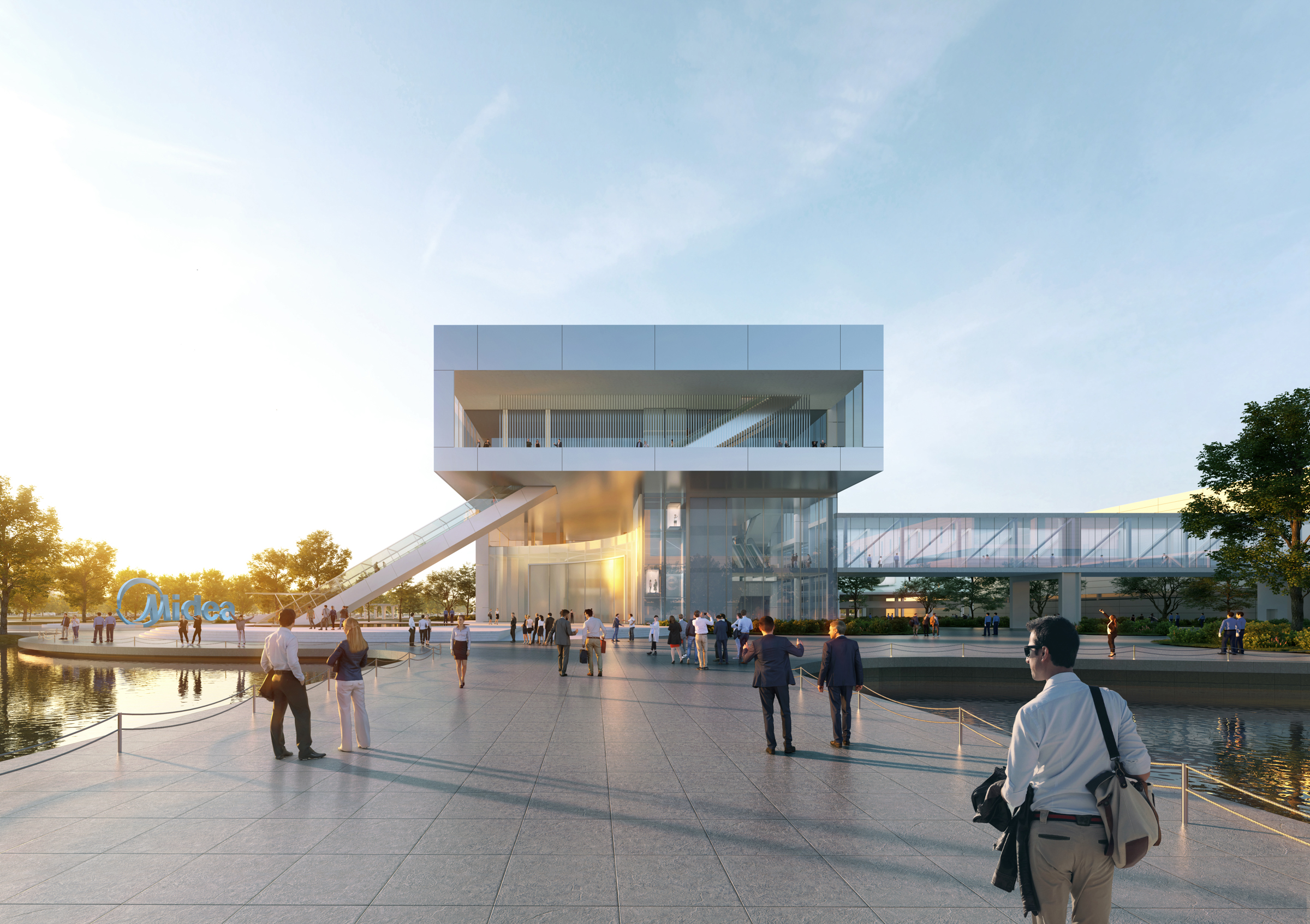 中标方案 | 美的MBT新基地：园区即是展场 / weico-11