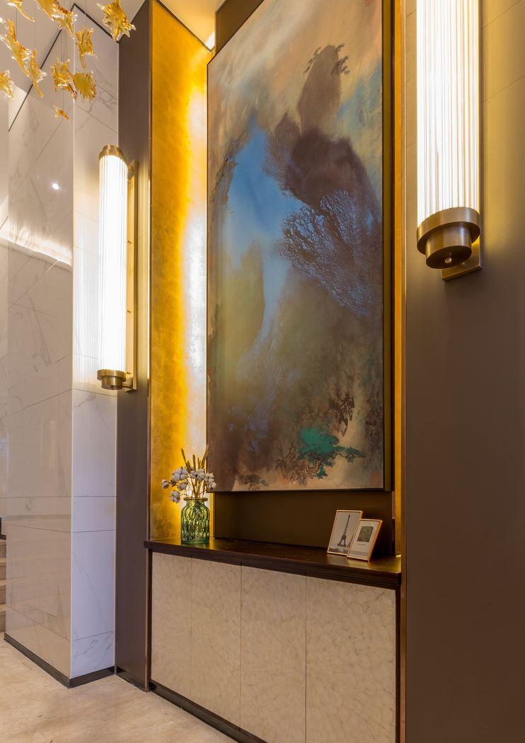 珠江江畔大平层“空”主题设计,尽显新中式儒雅大气-9