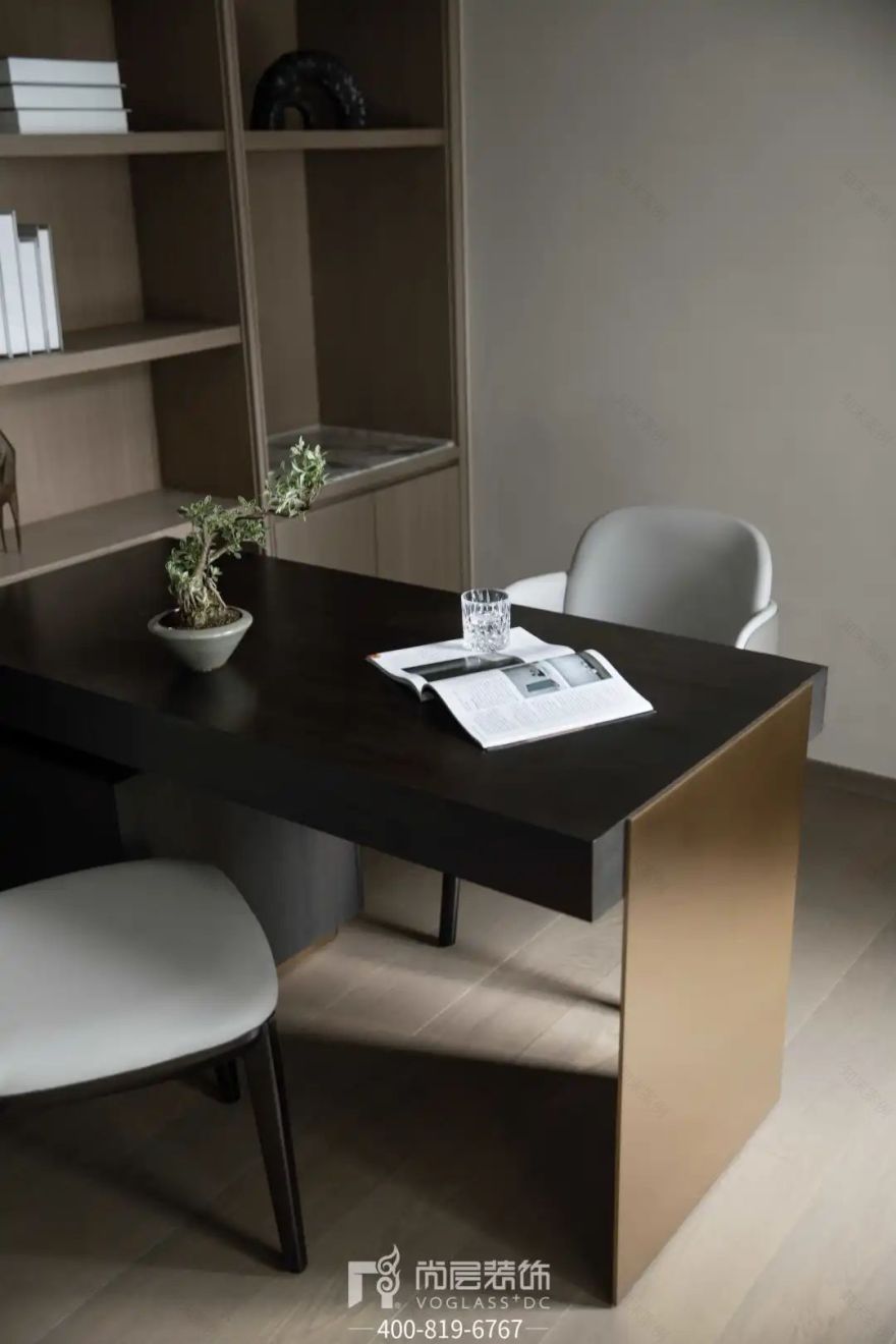 尚层装饰×合景映月台 | 380㎡新中式别墅设计,打造自然放松感-63