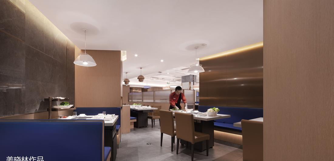 共向设计丨火锅店丨新意海底捞 宁波海底捞北仑银泰店丨中国宁波-7