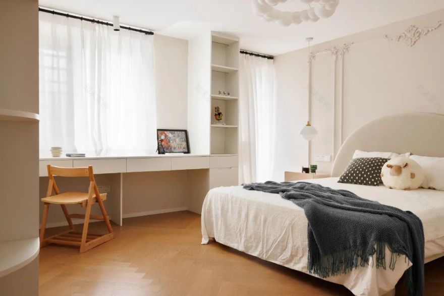 温柔轻法式住宅设计丨中国厦门丨再构设计-45