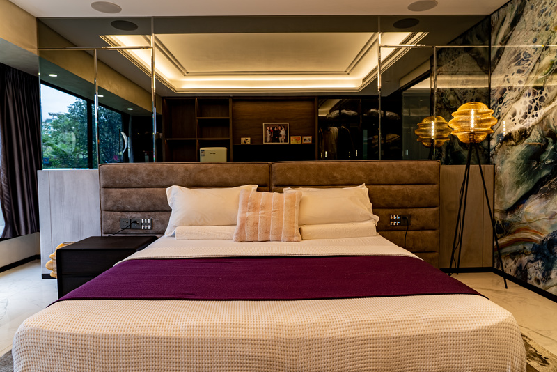 现代豪宅设计 | 时尚摩登的现代格调-17