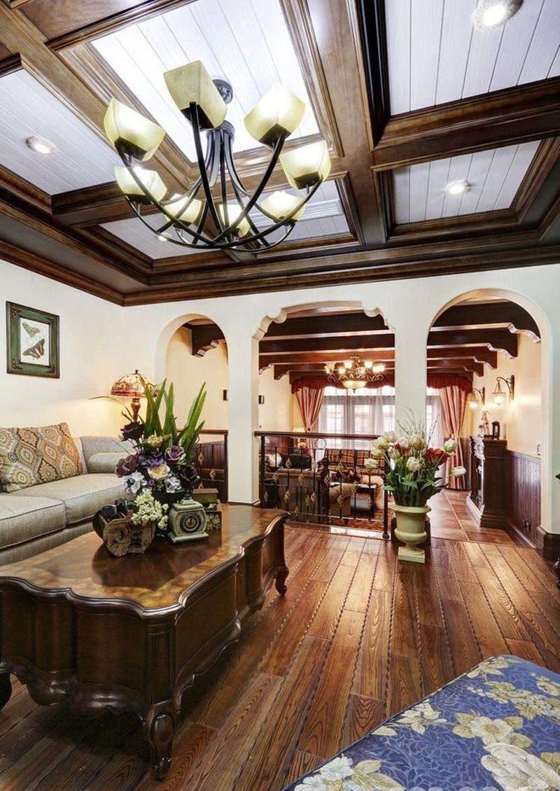 三代同堂的轻奢美式别墅生活-9