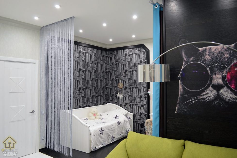 11岁小女孩儿童房装修设计-17