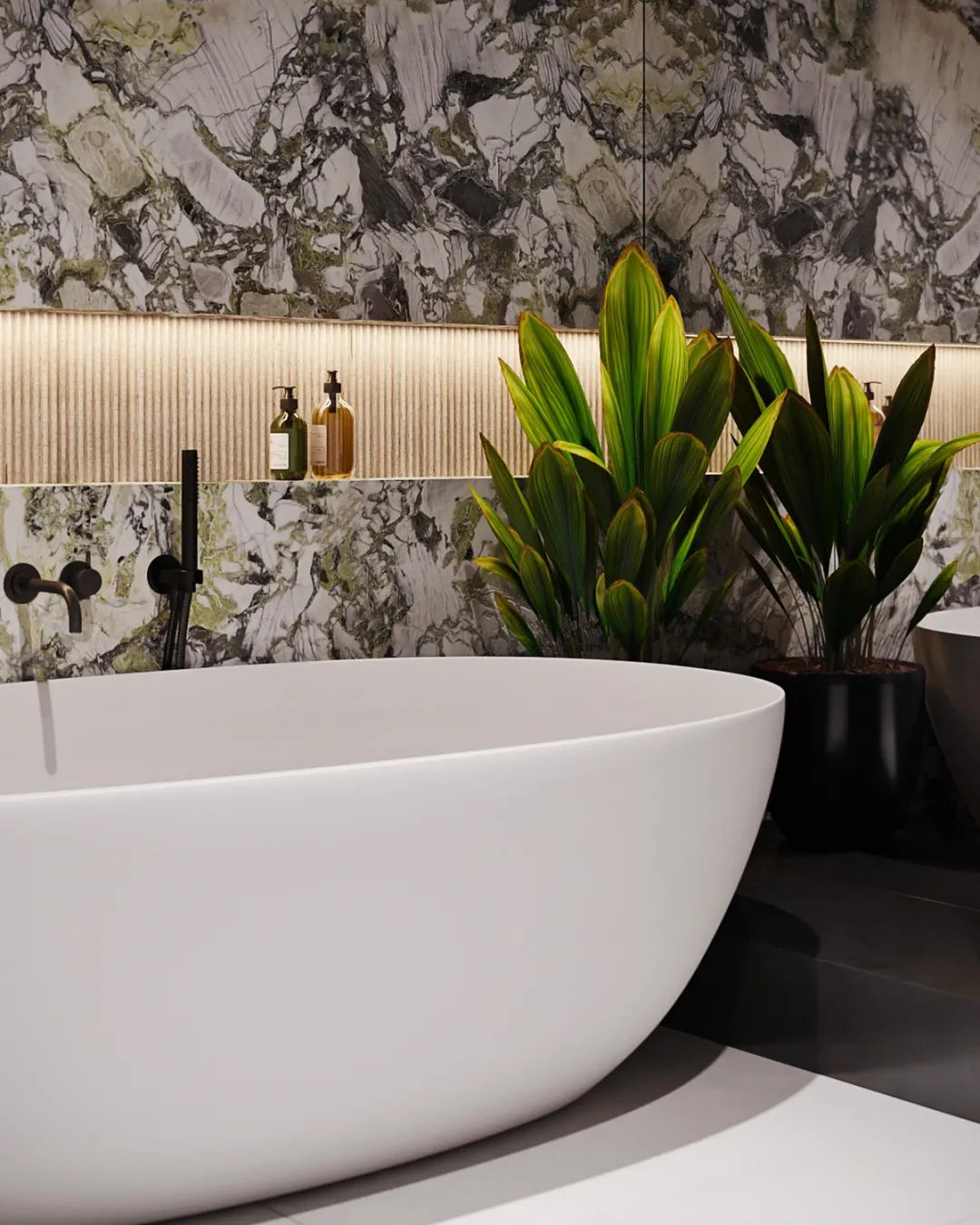 灰色木色的高级空间设计丨Domashko Studio-13