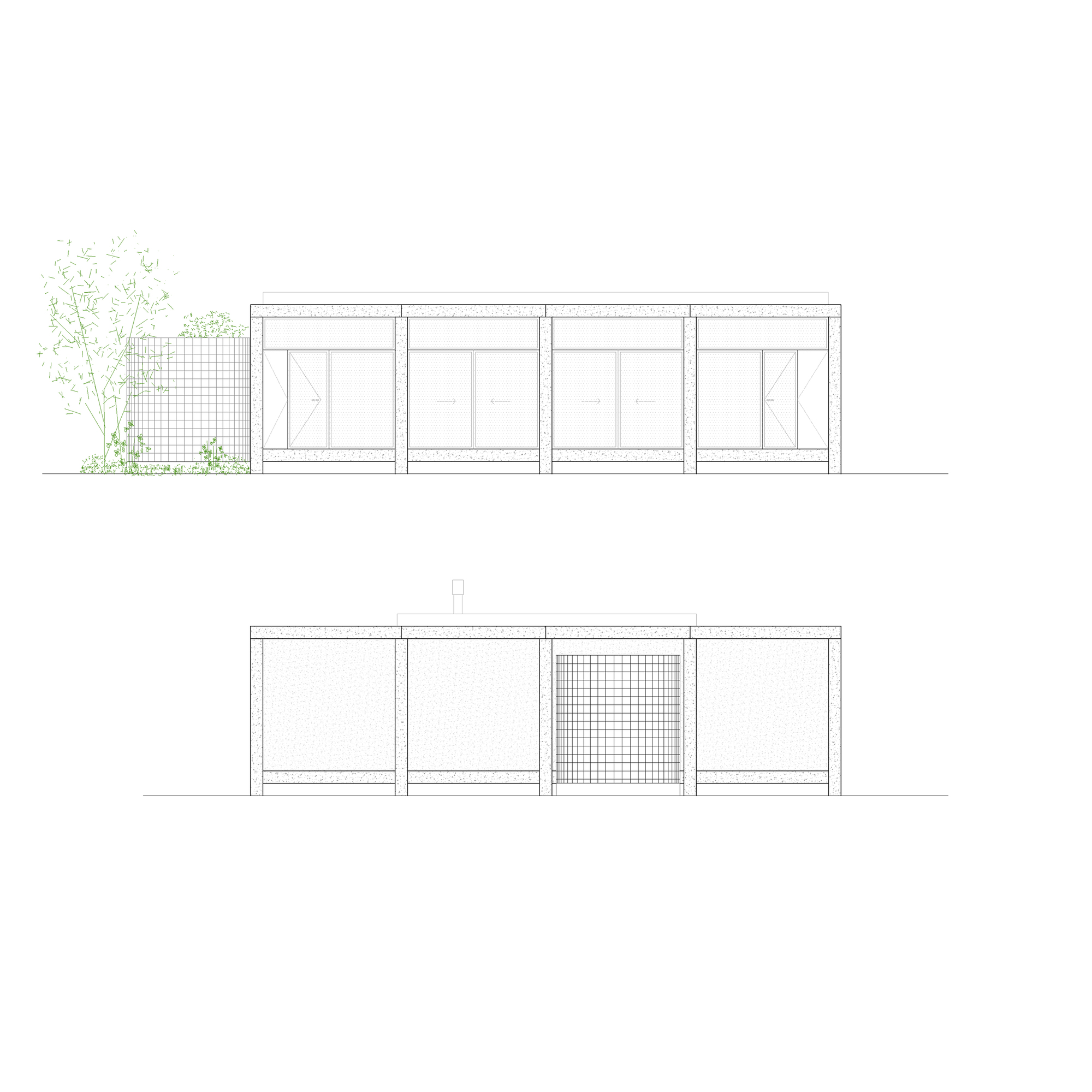 带柱的房子丨Iñaki Harosteguy-28