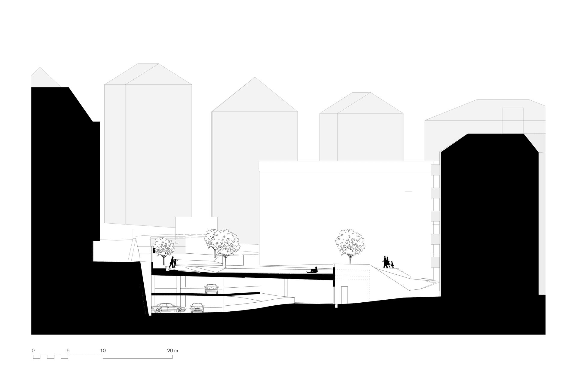 罗斯博伦小巷区丨德国斯图加特丨bez + kock architekten-27