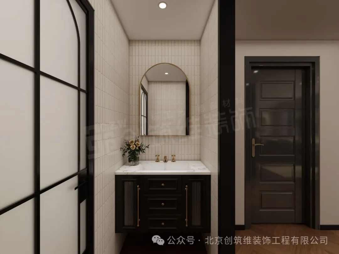 御东君临|122㎡3室2厅3卫轻法式风格装修案例-61