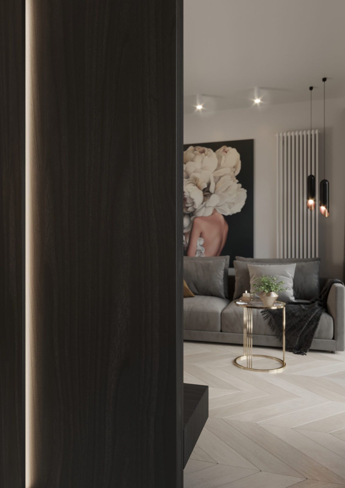 black and white  室内布置丨波兰华沙丨Katarzyna Piotrowska-25