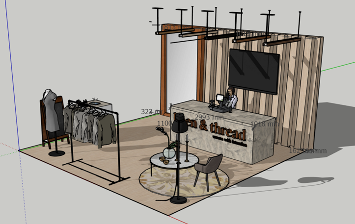 Year 1 - 3D CAD application booth design-10