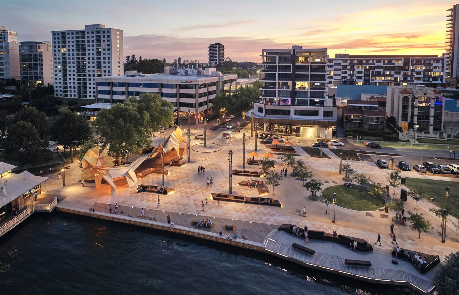 澳大利亚南珀斯市滨海广场-27