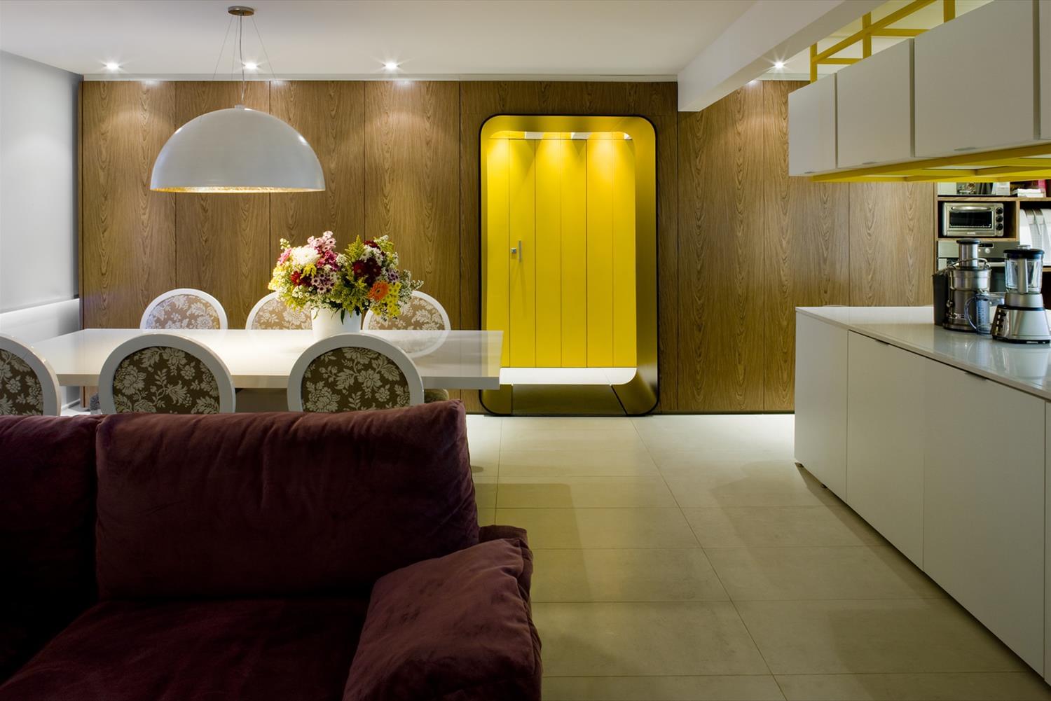 巴西 DF 公寓 · 创新空间设计与视觉冲击-1