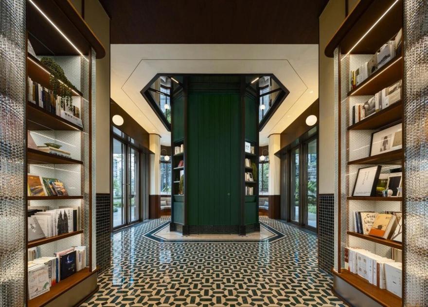 华润置地上海中环置地中心·望雲项目咖啡BOX丨中国上海丨软装矩阵纵横,硬装东木筑造-11