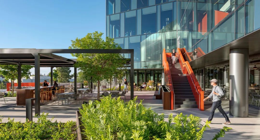 LinkedIn 领英活力动态混合园区总部设计丨美国丨Studios Architecture-17