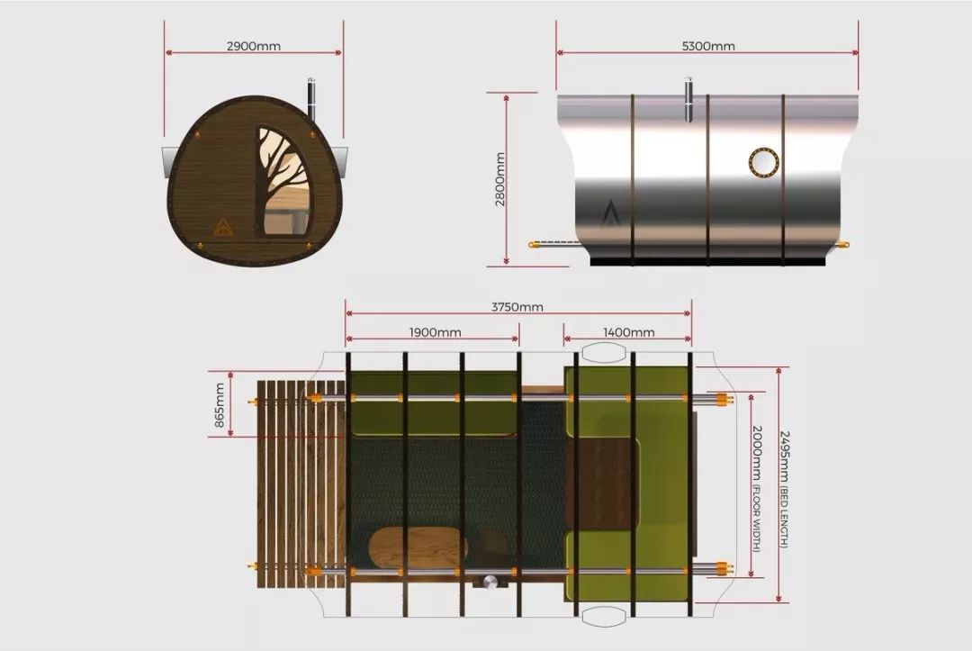 流浪星空的机舱树屋-16