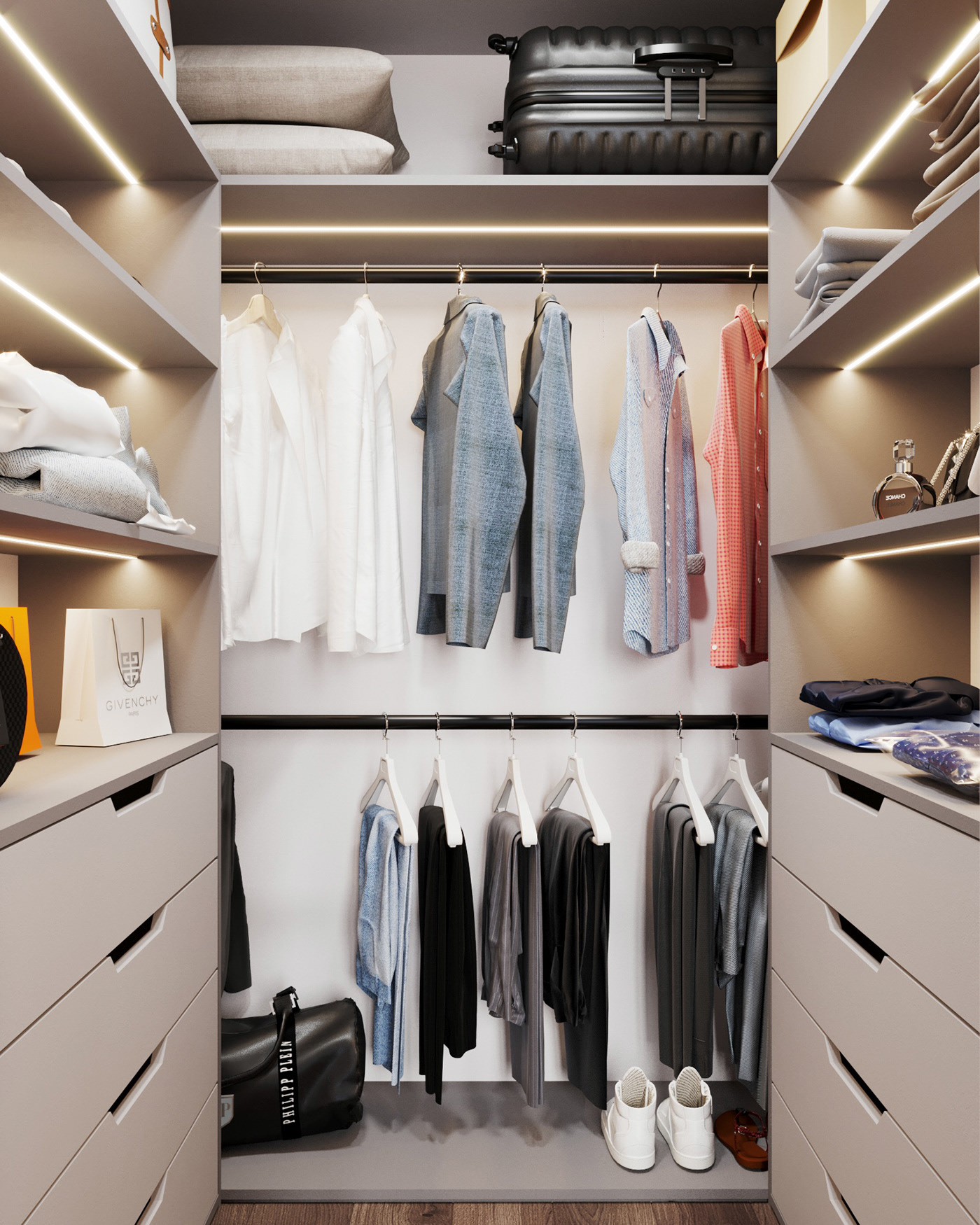 浅色系公寓设计-27