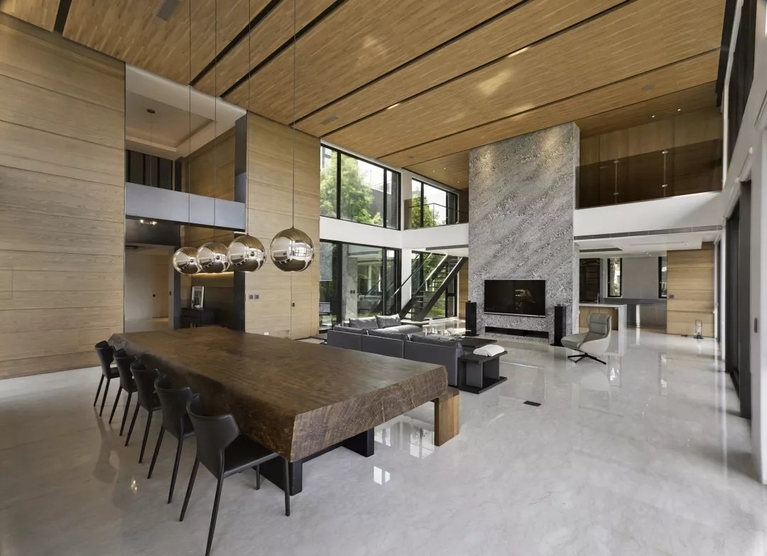 现代风挑高别墅,打造生活艺术馆-23