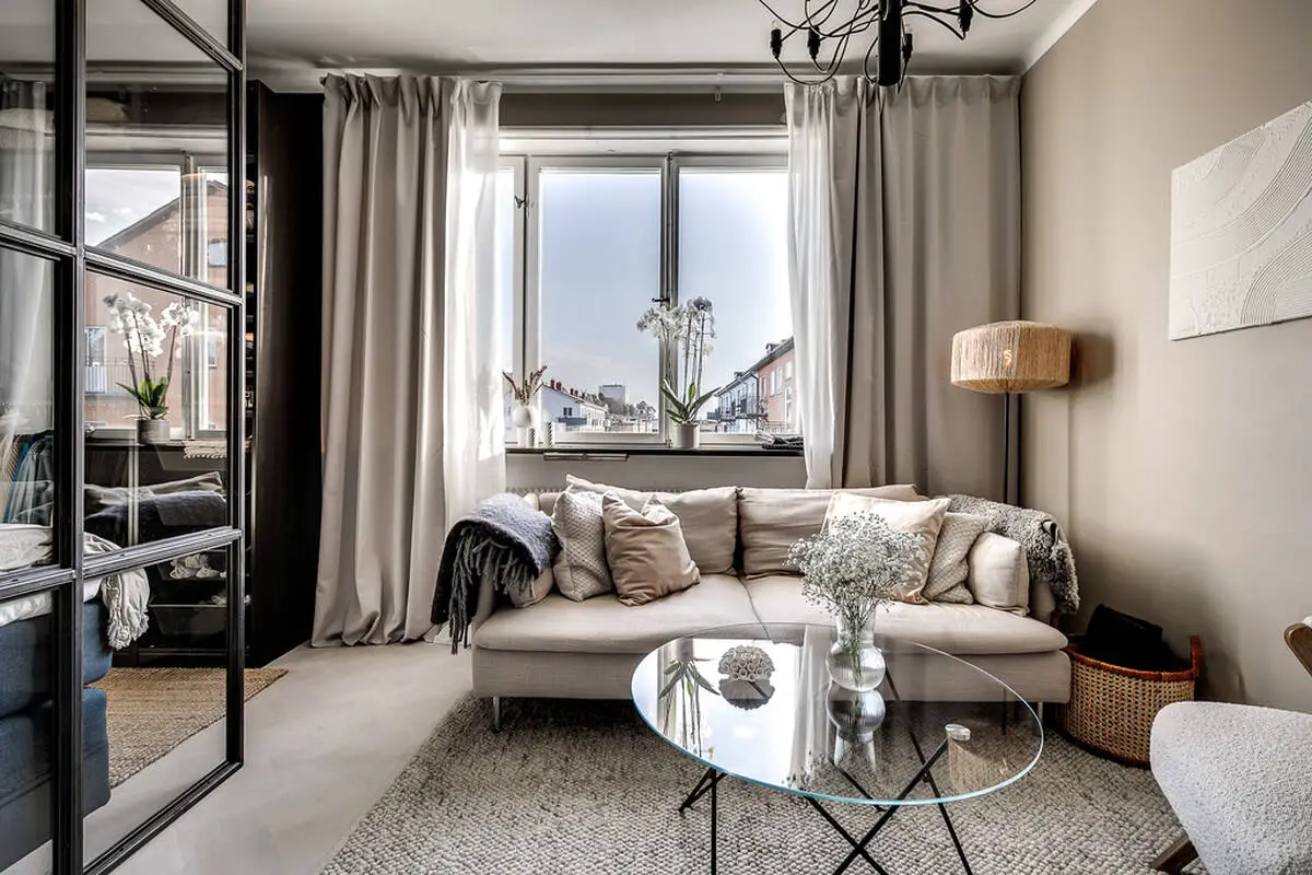 36m2 大型工作室，巧妙设计变身一居室-3