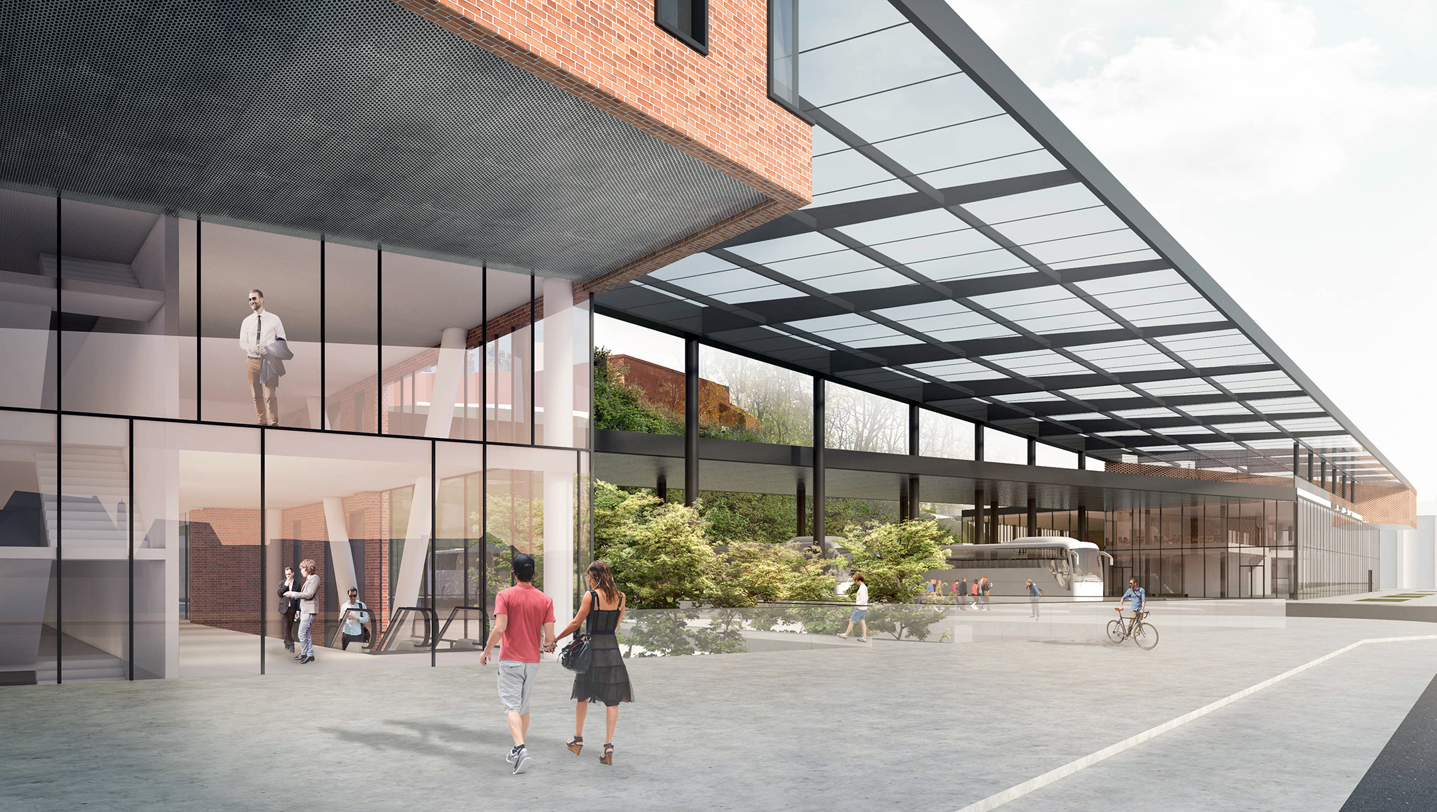 格但斯克新中央汽车站丨波兰格但斯克-14