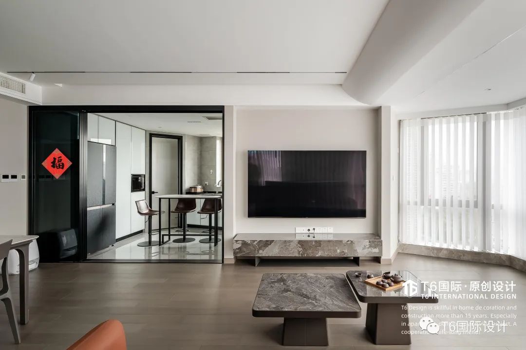 现代简约大改造 · 190m²不规则户型的空间艺术-56