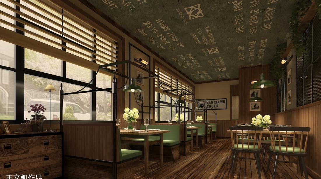 废旧工厂的美食空间-1