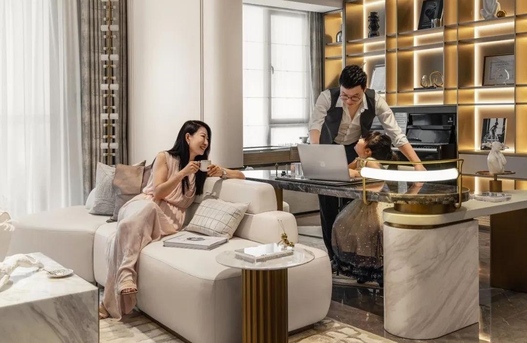 广州越秀·星航TOD顶层洋房140㎡丨中国广州丨广州安研室内设计咨询有限公司-17