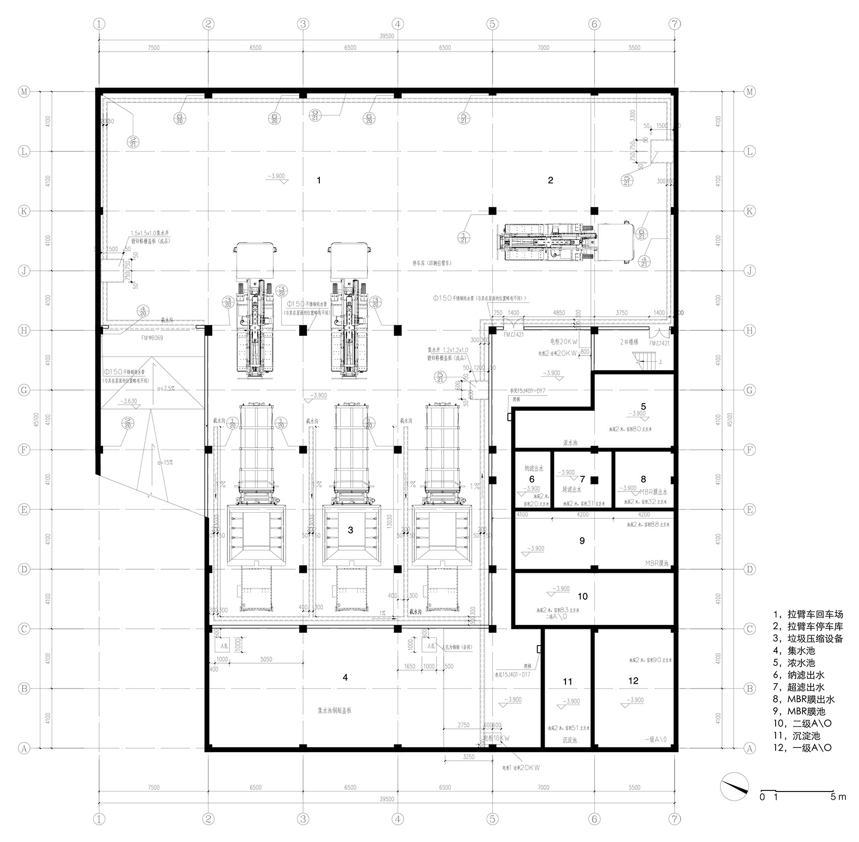 靖江市滨江新区垃圾中转站丨中国江苏丨潘晖建筑设计工作室-54