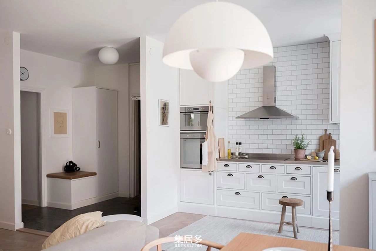 斯堪的纳维亚风格舒适公寓-25