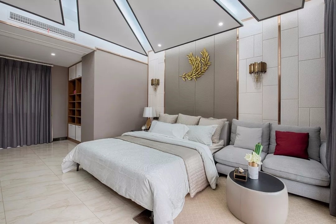 融·质感生活——280㎡首创德尔菲谷7米挑高别墅  唐卡装饰-59